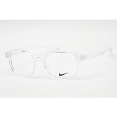 Nike Unisex Eyeglasses - Clear Demo Lens Plastic Square Shape Frame | NIKE 7303 900