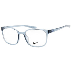 Nike Unisex Eyeglasses - Clear Demo Lens Thunder Blue Square Frame | NIKE 7026 412