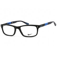 Nike Unisex Eyeglasses - Clear Lens Matte Black/Photo Blue Frame | NIKE 7237 (011)