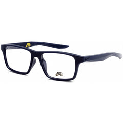 Nike Unisex Eyeglasses - Clear Lens Rectangular Midnight Navy Frame | NIKE 7112 420