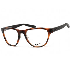 Nike Unisex Eyeglasses - Clear Lens Soft Tortoise Geomatric Frame | NIKE 7400 240