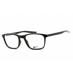 Nike Unisex Eyeglasses - Full Rim Black Plastic Rectangular Frame | NIKE 7129 001