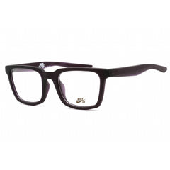 Nike Unisex Eyeglasses - Full Rim Matte Port Wine Square Shape Frame | NIKE 7111 600