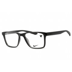 Nike Unisex Eyeglasses - Full Rim Rectangular Black Plastic Frame | NIKE 7300 001
