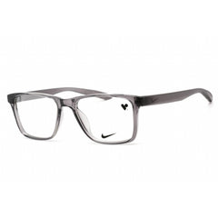 Nike Unisex Eyeglasses - Full Rim Rectangular Dark Grey Plastic Frame | NIKE 7300 034