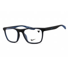 Nike Unisex Eyeglasses - Full Rim Square Matte Obsidian Plastic Frame | NIKE 7039 411