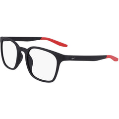 Nike Unisex Eyeglasses - Matt Gridiron and Ember Glow Square Frame | NIKE 7115 36