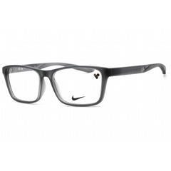 Nike Unisex Eyeglasses - Matte Dark Grey Plastic Rectangular Frame | NIKE 7304 034