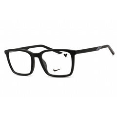 Nike Unisex Eyeglasses - Rectangular Shape Matte Black Plastic Frame | NIKE 7256 001