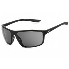 Nike Unisex Sunglasses - Matte Black/Cool Grey Rectangular | NIKE WINDSTORM CW4674 010