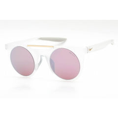 Nike Unisex Sunglasses - Matte Clear Plastic Round | NIKE BANDIT RISE 20 M CW7466 975