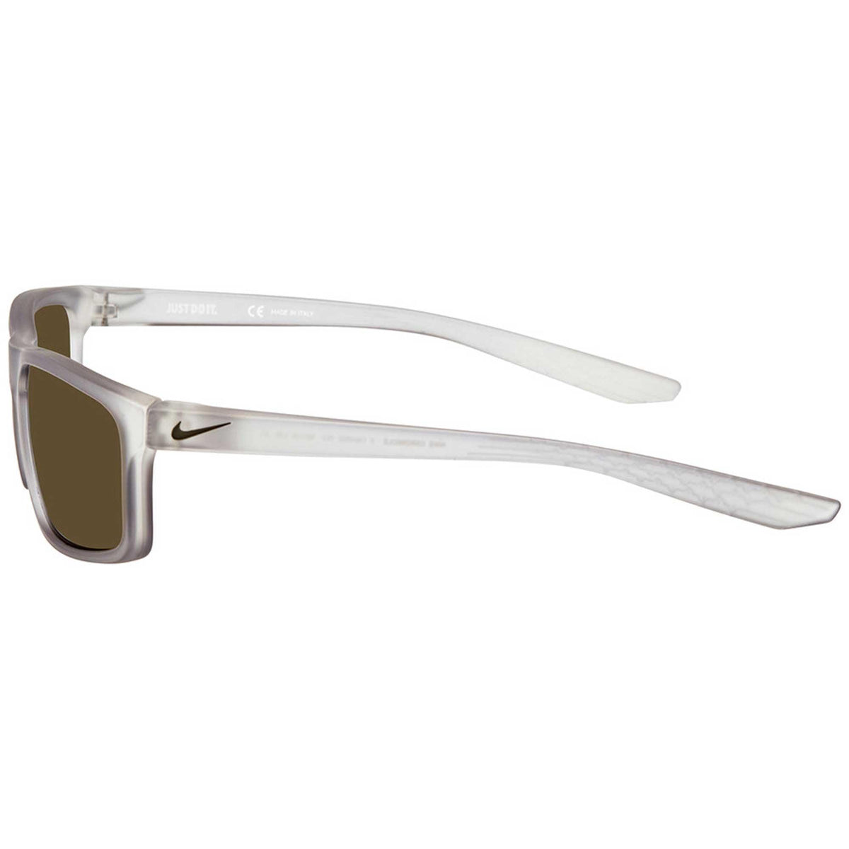 NIKE HORIZON ASCENT DJ9920 Sunglasses Sun Glasses 900 CLEAR/WHITE Authentic New Nike Unisex Sunglasses - Clear/White Plastic Oval Frame  main image 3