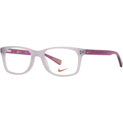 Nike Women's Eyeglasses - Hyper Violet Wolf Grey Square Full-Rim Frame | NIKE 5538 51