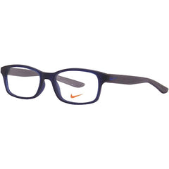 Nike Women's Eyeglasses - Matt Midnight Navy Rectangular Frame | NIKE 5005 400