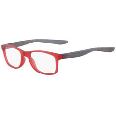 Nike Women's Eyeglasses - Matt University Red Plastic Square Frame | NIKE 5004 600