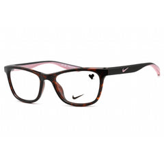 Nike Women's Eyeglasses - Tortoise/Matte Black Plastic Rectangular | NIKE 7047 239