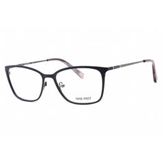 Nine West Men's Eyeglasses - Full Rim Purple Metal Rectangular Frame | NW1085 500
