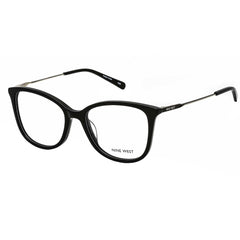 Nine West Women's Eyeglasses - Black Cat-Eye Full-Rim Plastic Frame | NW8010 001