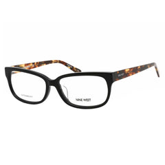 Nine West Women's Eyeglasses - Black Rectangular Plastic Full-Rim Frame | NW5198X 001