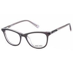 Nine West Women's Eyeglasses - Charcoal Glitter Cat Eye Plastic Frame | NW5165 014