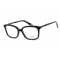Nine West Women's Eyeglasses - Clear Demo Lens Black Plastic Square Frame | NW5178 001