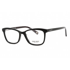 Nine West Women's Eyeglasses - Full Rim Black Plastic Rectangular Frame | NW5184 001