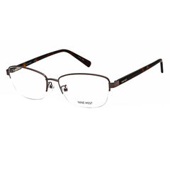 Nine West Women's Eyeglasses - Sand Rectangular Semi-Rimless Frame | NW1097X 220