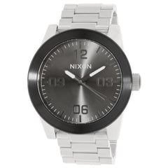 Nixon A3461762 Men's Corporal SS Gunmetal Dial Steel Bracelet Watch