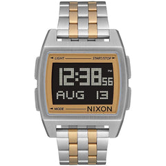 Nixon Men's Digital Watch - Base Quartz Chronograph Two Tone Bracelet | A11071431