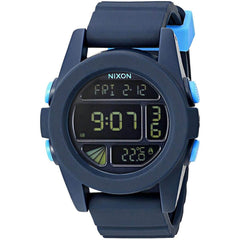 Nixon Men's Digital Watch - Unit Blue Rubber Strap | A1972224