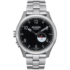 Nixon Men's Lefty Watch - Beacon Black Dial Stainless Steel Bracelet | A1168000