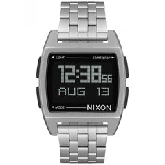 Nixon Men's Quartz Watch - Base Digital Dial Stainless Steel Bracelet | A1107000