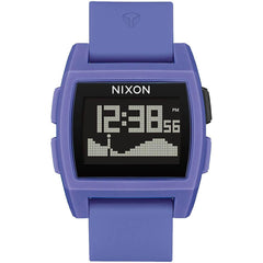 Nixon Men's Quartz Watch - Base Tide Digital Dial Purple Strap | A11042553