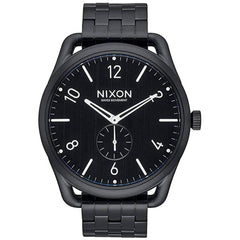 Nixon Men's Quartz Watch - C45 Black IP Stainless Steel Bracelet | A951001