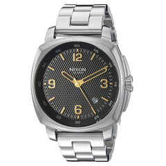 Nixon Men's Quartz Watch - Charger Black Dial Stainless Steel Bracelet | A10722730