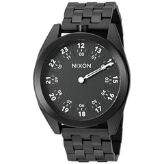 Nixon Men's Quartz Watch - Genesis Black Dial Stainless Steel Bracelet | A916632