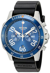 Nixon Men's Strap Watch - Ranger Chrono Sport Black Silicone | A9581258