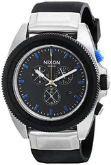 Nixon Men's Strap Watch - Rover Chrono Japanese Quartz Black Dial Black | A2901531
