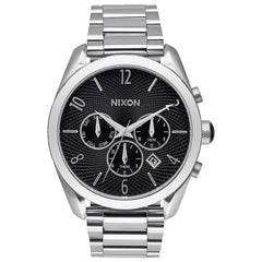 Nixon Women's Bracelet Watch - Bullet Chrono Quartz Black Dial Chronograph | A366000
