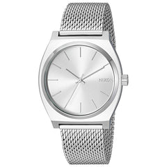 Nixon Women's Bracelet Watch - Time Teller Milanese Quartz Silver Dial | A11871920