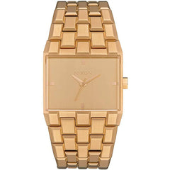 Nixon Women's Japanese Quartz Watch - Ticket Gold Dial Yellow Gold Bracelet | A1262502