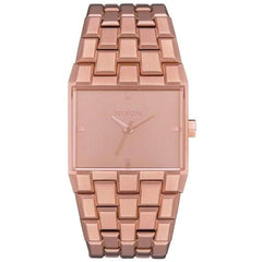 Nixon Women's Japanese Quartz Watch - Ticket Rose Gold Dial Steel Bracelet | A1262897