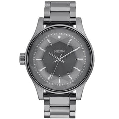 Nixon Women's Lefty Watch - Facet Gunmetal Dial Bracelet | A384632
