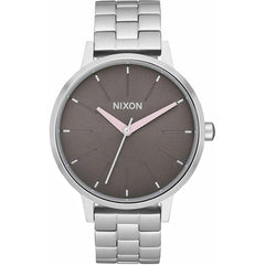 Nixon Women's Quartz Watch - Kensington Grey Dial Silver Steel Bracelet | A0993161