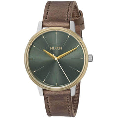 Nixon Women's Quartz Watch - Kensington Leather Green Dial Strap | A1082877