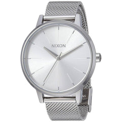 Nixon Women's Quartz Watch - Kensington Milanese Silver Tone Dial Bracelet | A12291920