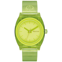 Nixon Women's Quartz Watch - Medium Time Teller Transparent Green Strap | A1215536