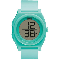Nixon Women's Quartz Watch - Time Teller Digi Light Blue Silicone Strap | A417302