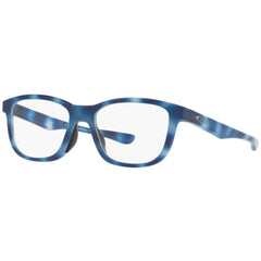 Oakley Men's Eyeglasses - Blue Tort Plastic Square Frame Demo Lens | OAKLEY 0OX8106 5