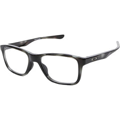 Oakley Men's Eyeglasses - Polished Grey Tort Plastic Square Frame | OAKLEY 0OX8107 4